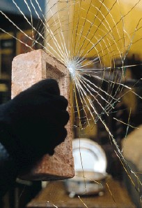Breakinglamwithbrick